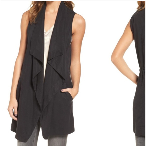 BB Dakota Hallett Vest Black Size Large - Picture 1 of 11